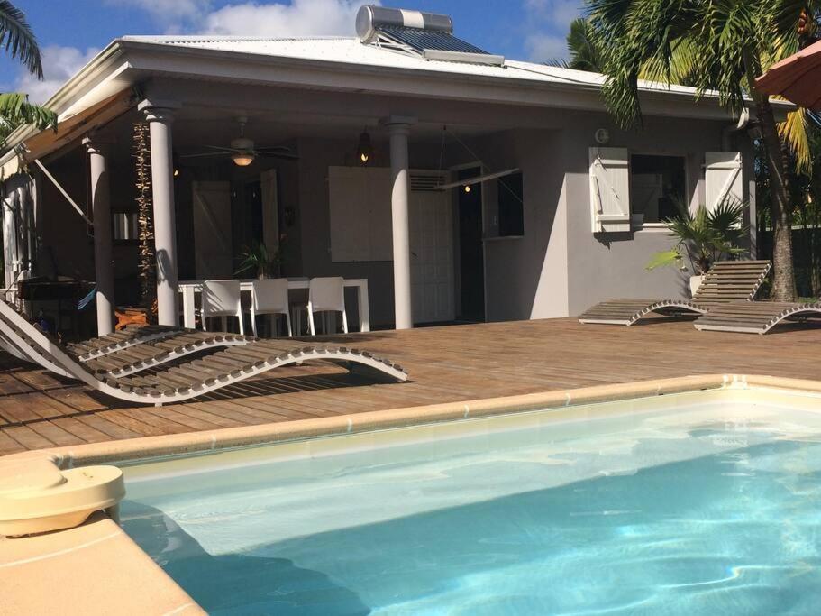 La Charmante Villa Coco Avec Magnifique Vue Mer Le Marin Ngoại thất bức ảnh