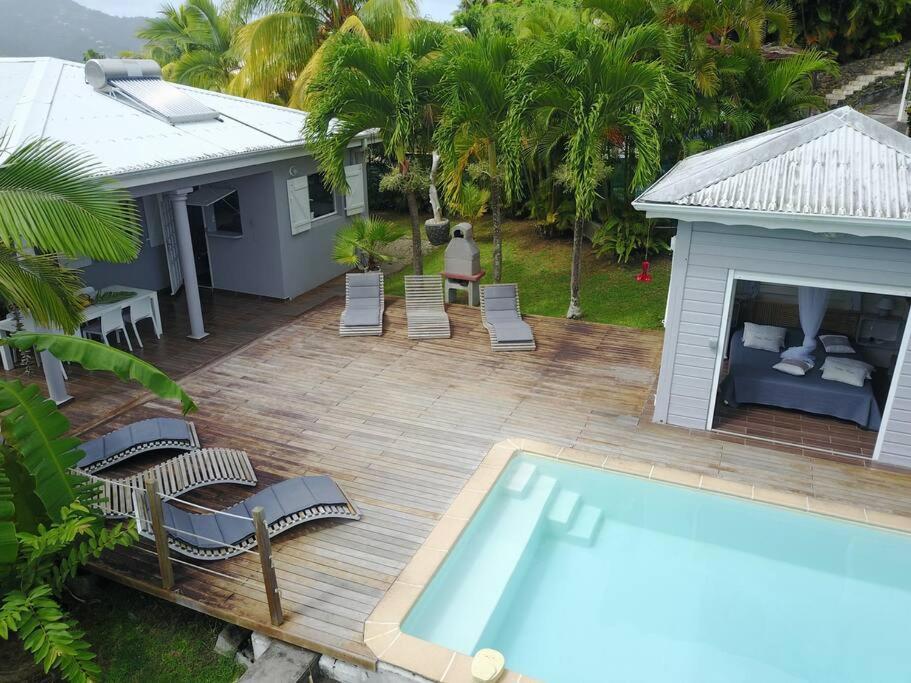 La Charmante Villa Coco Avec Magnifique Vue Mer Le Marin Ngoại thất bức ảnh