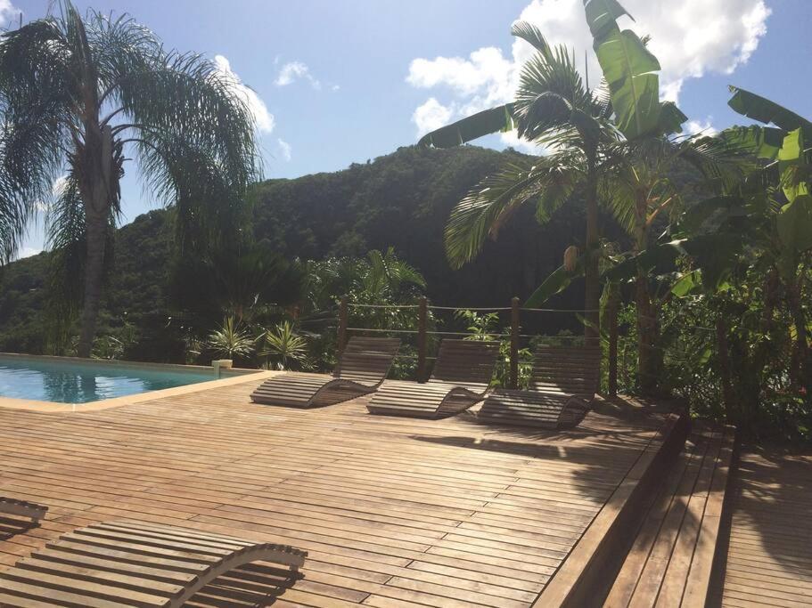 La Charmante Villa Coco Avec Magnifique Vue Mer Le Marin Ngoại thất bức ảnh